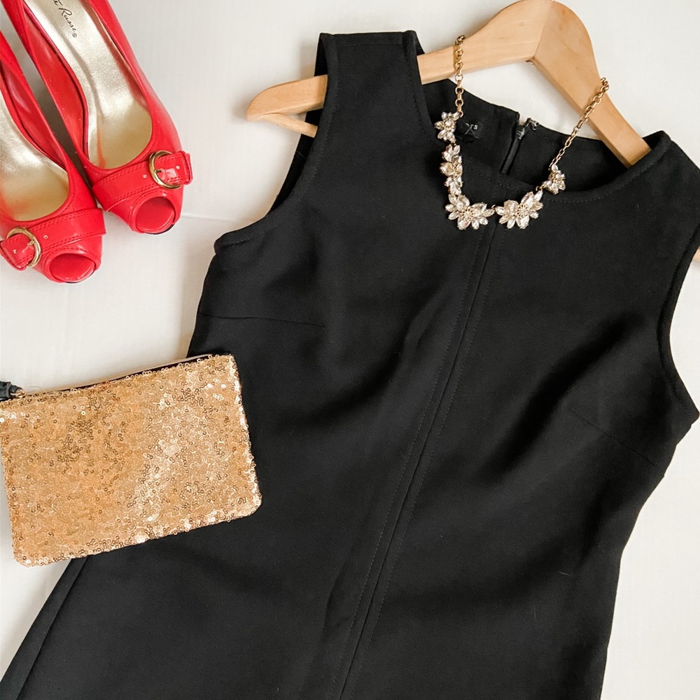 NWT Talbots Little Black Dress Sleeveless Sheath 6 - Picture 1 of 7